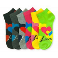 Ladies/Youth Fun LOVE Spandex Socks (Size 9-11)